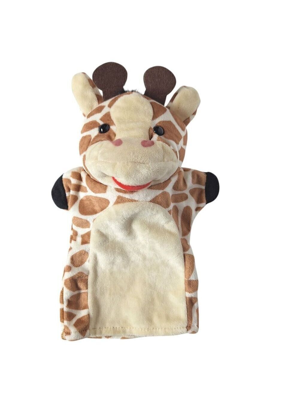 Melissa And Doug Giraffe Hand Puppet 9.5 Inch Zoo Animal